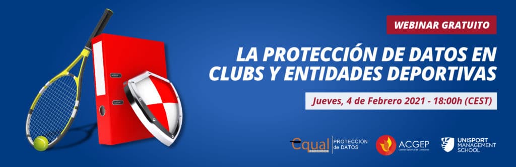 La protección de datos en clubs y entidades deportivas | Unisport Talks | Unisport Management School